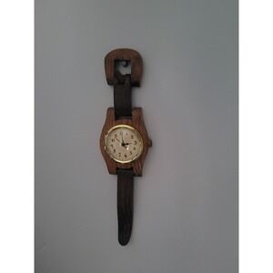Vintage Wooden Wall Clock, Watch Design, Rustic Home‎ Decor, Unique Timepiece